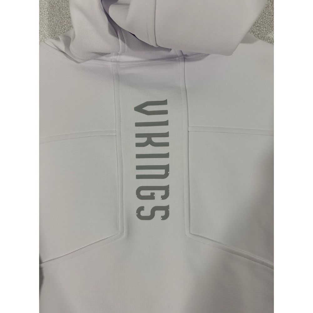 UNRL Minnesota Vikings NFL White Full-Zip JACKET  Size MEDIUM New with tags - Picture 9 of 12